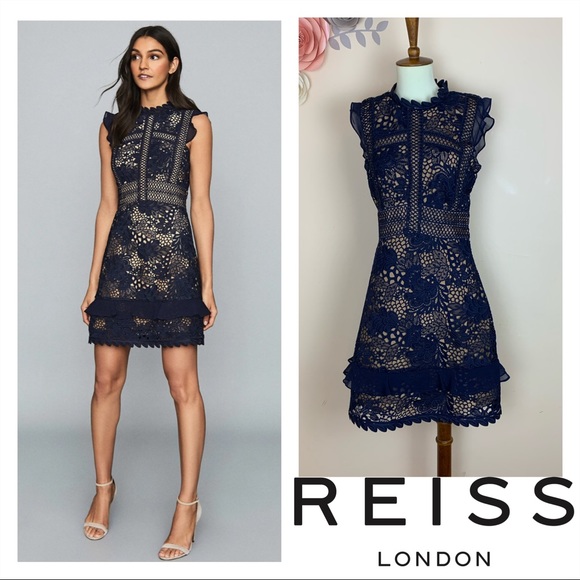 Reiss | Dresses | New Reiss Lena Ruffle Trim Lace Mini Dress | Poshmark Reiss | Dresses | New Reiss Lena Ruffle Trim Lace Mini Dress | Poshmark